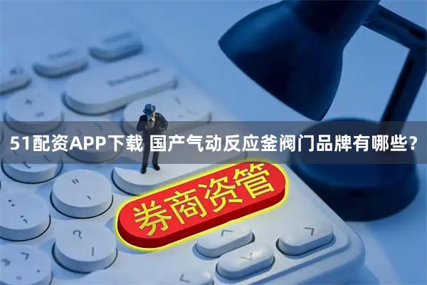 51配资APP下载 国产气动反应釜阀门品牌有哪些?